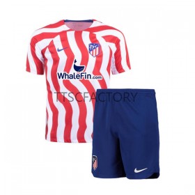 Camisolas de futebol Atlético Madrid Criança Equipamento Principal 2022/23 Manga Curta